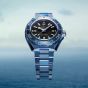 OMEGA Mens Seamaster Planet Ocean 600m Blue Bracelet Watch 217.30.42.21.01.002