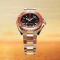 OMEGA Mens Seamaster Planet Ocean 600m Orange Bracelet Watch 217.30.42.21.01.003
