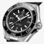 OMEGA Mens Seamaster Planet Ocean 600m Black Rubber Strap Watch 217.32.42.21.01.001