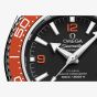 OMEGA Mens Seamaster Planet Ocean 600m Orange Rubber Strap Watch 217.32.42.21.01.004