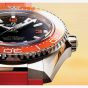 OMEGA Mens Seamaster Planet Ocean 600m Orange Rubber Strap Watch 217.32.42.21.01.004