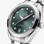 OMEGA Ladies Seamaster Aqua Terra 150m Pine Green Dial Watch 220.10.30.20.60.001
