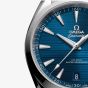 OMEGA Mens Seamaster Aqua Terra 41mm Blue Dial Bracelet Watch 220.10.41.21.03.007