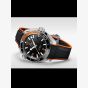 OMEGA Mens Seamaster Planet Ocean Orange Rubber Strap Watch 215.32.44.21.01.001