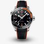 OMEGA Mens Seamaster Planet Ocean Orange Rubber Strap Watch 215.32.44.21.01.001