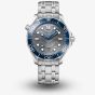 OMEGA Mens Seamaster Diver 300M Grey Dial Bracelet Watch 210.30.42.20.06.001