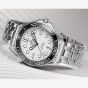 OMEGA Mens Seamaster Co-Axial Master Chronometer White Dial Bracelet Watch 210.30.42.20.04.001