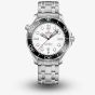 OMEGA Mens Seamaster Co-Axial Master Chronometer White Dial Bracelet Watch 210.30.42.20.04.001