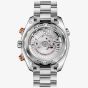 OMEGA Mens Seamaster Planet Ocean Co-Axial Master Chronometer Chronograph Grey & Orange Dial Bracelet Watch 215.30.46.51.99.001