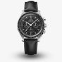 OMEGA Mens Speedmaster Moonwatch Professional Co-Axial Master Chronometer Black Leather Strap Watch 310.32.42.50.01.002