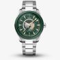 OMEGA Mens Aqua Terra GMT Worldtimer Green Dial Watch 220.30.43.22.10.001