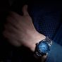 OMEGA Mens Seamaster Planet Ocean 600M Chronometer Blue Dial Watch 215.30.40.20.03.002
