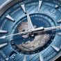 Ex Display OMEGA Mens Seamaster Aqua Terra GMT Worldtimer Blue Rubber Strap Watch 220.12.43.22.03.002