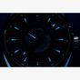 Ex Display OMEGA Mens Seamaster Aqua Terra GMT Worldtimer Blue Rubber Strap Watch 220.12.43.22.03.002