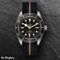 Ex-Display TUDOR Mens Black Bay Fifty Eight Black Fabric Strap M79030N-0003