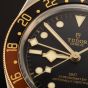 Ex-Display TUDOR Mens Black Bay GMT S&G Brown Leather Strap Watch M79833MN-0003