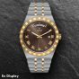 Ex-Display TUDOR Mens Royal Chocolate Brown Watch M28603-0007
