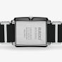 Rado Mens Integral Diamonds Quartz Date Black and Silver Ceramic Bracelet Watch R20206712 L