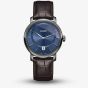 Rado Mens DiaMaster Quartz Brown Leather Strap Watch R14135206