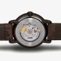 Rado Mens DiaMaster Automatic Power Reserve Brown Leather Strap Watch R14140026