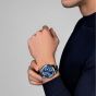 Rado Mens HyperChrome Quartz Chronograph Navy Blue Dial Bracelet Watch R32259203