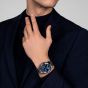 Rado Mens HyperChrome Quartz Chronograph Navy Blue Dial Bracelet Watch R32259203
