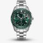 Rado Mens HyperChrome Quartz Chronograph Dark Green Dial Bracelet Watch R32259313