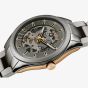 Rado Mens HyperChrome Automatic Open Heart Grey Ceramic Bracelet Watch R32021102