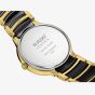 Rado Centrix Diamonds Black Gold Plated Ceramic Bracelet Watch R30022712