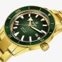 Rado Captain Cook Gold & Green Automatic Watch R32138303