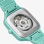 Rado True Square Automatic Open Heart Turquoise Watch R27176712