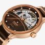 Rado Centrix Automatic Diamond Open Heart Half Skeleton Watch R30029902
