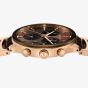 Rado Mens Centrix Quartz Chronograph Brown Dial Watch R30212302