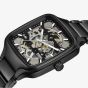 Rado Mens True Square Automatic Skeleton Black Ceramic Watch R27197152