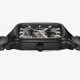 Rado Mens True Square Automatic Skeleton Black Ceramic Watch R27197152