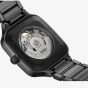 Rado Mens True Square Automatic Skeleton Black Ceramic Watch R27197152