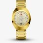 Rado Mens Diastar Original Automatic Gold Day Date Watch R12161643