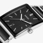 Rado Mens Integral Black & Silver Square Dial Watch R20255162