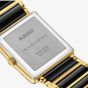 Rado Mens Integral Black & Gold Square Dial Watch R20256162