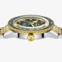 Rado Mens Captain Cook Two-Tone Green Dial Watch R32225313