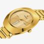 Rado Mens Diastar Original Automatic Gold Plated Bracelet Watch R12161253
