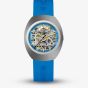 Rado Mens Diastar Original Limited Edition Blue Rubber Strap Watch R12169209