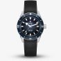 Rado Captain Cook Blue Dial Black Rubber Strap Watch R32223229