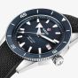 Rado Captain Cook Blue Dial Black Rubber Strap Watch R32223229