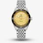 Rado Ladies Captain Cook Gold Dial Bracelet Watch R32223258