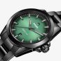 Rado Mens Captain Cook Discover Green Dial Bracelet Watch R32279312