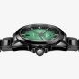 Rado Mens Captain Cook Discover Green Dial Bracelet Watch R32279312