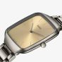 Rado Ladies True Square Thinline Champagne Dial Bracelet Watch R27119402