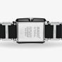Rado Ladies Integral Diamonds Quartz Black and Silver Ceramic Bracelet Watch R20613712 S