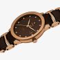 Rado Ladies Centrix Diamonds Automatic Brown and Rose Ceramic Bracelet Watch R30183752